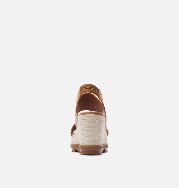 Sorel Kadın Joanie™ Ii Slingback Jute Wedge - Sandalet Kahverengi - 501-ZOKWHL